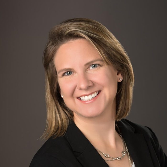 Portrait of Angela Rachubinski, PhD, Director of the Clinical and Translational Science Program.